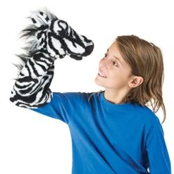 Folkmanis Zebra Stage Puppet -Folkmanis Toys Shop 51JfcSDGuWL