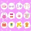 DOTVOSY 11.5 Inch Girl Doll Clothes And Accessories 19 Pcs Set - Contains Doll Clothes Dresses, Bag, Glasses, Camera, Toy Phone, Toy Dog,Makeup Toys Etc -Folkmanis Toys Shop 51JgtzPWJ4L