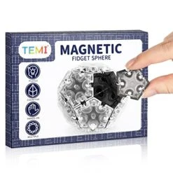 TEMI Fidget Sphere Toys Of 12-Piece Set Pentagons Fun Executive Desk Toy Puzzles For Adults 14+ Years Old Boys And Girls -Folkmanis Toys Shop 51JknPGG2mL