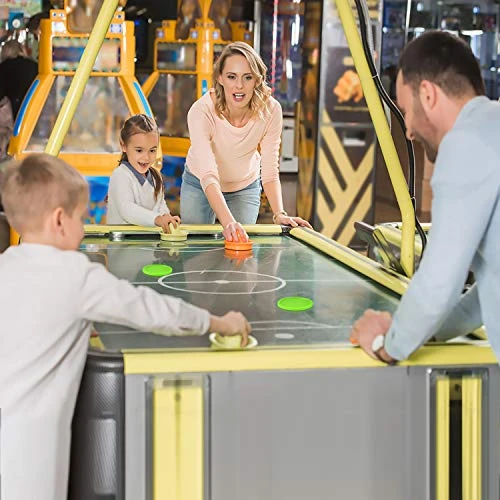 Coopay 12 Pieces Home Air Hockey Pucks 2.5 Inch Heavy Replacement Pucks For Game Tables Equipment Accessories, 12 Grams 4 Coopay 12 Pieces Home Air Hockey Pucks 2.5 Inch Heavy Replacement Pucks For Game Tables Equipment Accessories, 12 Grams - Image 2