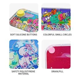 GENERIC Water Toys Dinosaur Toys Unicorn Girl's Handheld Toss Ring Water Games Guest Favour Gifts Pack Of 4 -Folkmanis Toys Shop 51JuhGiBpcL