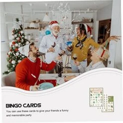 SAFIGLE 1 Set Funny Bingo Game Xmas Party Supplies Halloween Bingo Game Card Christmas Decor Christmas Party Game Supplies Christmas Bingo Game Party Ornaments Decorate Portable Toy 9 SAFIGLE 1 Set Funny Bingo Game Xmas Party Supplies Halloween Bingo Game Card Christmas Decor Christmas Party Game Supplies Christmas Bingo Game Party Ornaments Decorate Portable Toy -Folkmanis Toys Shop 51K0zBjLkqL
