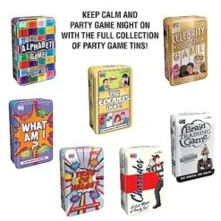 University Games | Brain Training Game Tin 100 IQ-Boosting Challenges Perfect For Solo Or Small Group Play Ages 10 And Up 1 Or More Players 13 University Games | Brain Training Game Tin 100 IQ-Boosting Challenges Perfect For Solo Or Small Group Play Ages 10 And Up 1 Or More Players -Folkmanis Toys Shop 51K2oA6kgnL