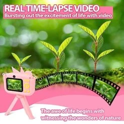 Kids Camera Toys For Girls Age 3-8,Ideas Christmas Birthday Gifts For 4 5 6 Year Old Girl, 2.4" Large Screen Selfie Digital Camera For Kids With Unicorn Silicone Cover Included 32G SD Card By Elimiic -Folkmanis Toys Shop 51K5NczgTCL