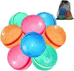 SOPPYCID Reusable Water Bomb Balloons, Magnetic Refillable Water Balls - Pool Toys For Boys And Girls, Beach Outdoor Activities Water Games Toy For Kids Self Sealing Water Splash Ball (6Pack) 25 SOPPYCID Reusable Water Bomb Balloons, Magnetic Refillable Water Balls - Pool Toys For Boys And Girls, Beach Outdoor Activities Water Games Toy For Kids Self Sealing Water Splash Ball (6Pack) -Folkmanis Toys Shop 51KE5h7wbL. AC