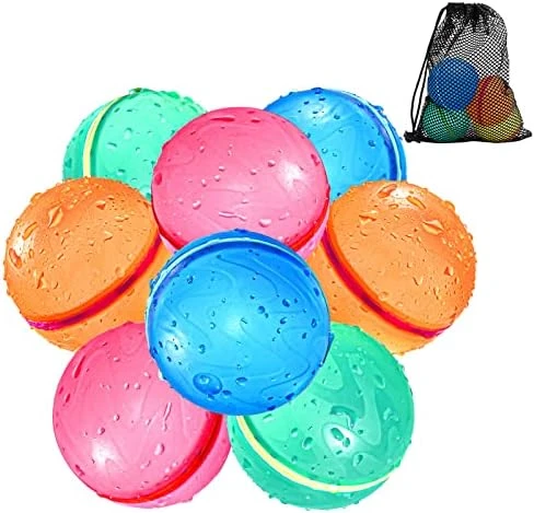 SOPPYCID Reusable Water Bomb Balloons, Magnetic Refillable Water Balls - Pool Toys For Boys And Girls, Beach Outdoor Activities Water Games Toy For Kids Self Sealing Water Splash Ball (6Pack) 14 SOPPYCID Reusable Water Bomb Balloons, Magnetic Refillable Water Balls - Pool Toys For Boys And Girls, Beach Outdoor Activities Water Games Toy For Kids Self Sealing Water Splash Ball (6Pack) - Image 12