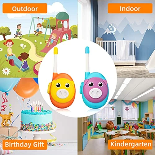 Retevis RB16 Walkie Talkies For Kids, Toddler Walkie Talkies For 2 3 4 Years Old Boys Girls, Simple Toys Walkie Talkie For Indoor Outdoor, Toddler Birthday Gifts Christmas Holiday, 1 Pair 7 Retevis RB16 Walkie Talkies For Kids, Toddler Walkie Talkies For 2 3 4 Years Old Boys Girls, Simple Toys Walkie Talkie For Indoor Outdoor, Toddler Birthday Gifts Christmas Holiday, 1 Pair - Image 5