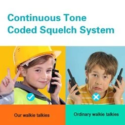 Walkie Talkies For Kids: Toys For 4 5 6 7 8 9 Year Old Boys Girls Birthday Gifts For 3-12 Year Old Boys Girls Kids Toy Age 4-11 Outdoor Games, Camping, Traving -Folkmanis Toys Shop 51KJOnLhWnL