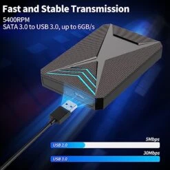 Retro Game Console HDD 2T, Hyper Base LBox With 4280 Hot Retro Games, Launchbox Game System With 18 Emulator Console, Plug And Play For Win 8.1/10/11, Up To 6GB/s, 5400 RPM -Folkmanis Toys Shop 51KL7v8Dr8L