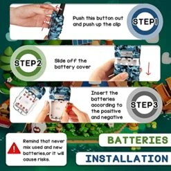 LOOIKOOS Walkie Talkies For Kids, 3 KMs Long Range 2 Way Radio Toys For Boys And Girls Walky Talky Gifts 3 Pack 14 LOOIKOOS Walkie Talkies For Kids, 3 KMs Long Range 2 Way Radio Toys For Boys And Girls Walky Talky Gifts 3 Pack -Folkmanis Toys Shop 51KRIi27ylL