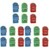 Ibasenice 18pcs Children Tabletop Interactive Lottery Games Kids Cake Bank Mini Gift Funny Toy Lucky Party Interesting Slot Machines Jackpot Plastic Reels With Random Color -Folkmanis Toys Shop 51KRiGrDjNL