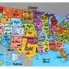 Ata-Boy Magnetic USA Map Play-n-Learn United States Puzzle Board -Folkmanis Toys Shop 51KTNtNYx2L