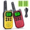 Toys For 3-15 Year Old Boys Girls, CONNECOM Rechargeable Walkie Talkies For Kids 22 Channels 2 Way Radio Toy, Best Gifts For Boys And Girls To Outdoor, Camping, Hiking, Adventure Game