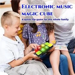 Flipslide Game, Electronic Handheld Game, Electronic Cube, Puzzle Logic Flip Slide Toys,Suitable For Children And Adults Family Fun Games, Gifts.