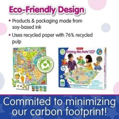 Learning Journey International – Play It! Driving Me Nuts – Preschool Games & Gifts For Boys & Girls Ages 3 Years And Up, Multicolor (369531) -Folkmanis Toys Shop 51KdxyghsJL