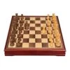 Portable Travel Chess With A Storage Box, Retro Style Chess Board Traditional Games - Educational Toys