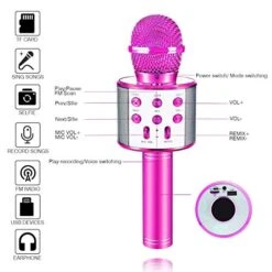 SEPHIX Bluetooth Portable Karaoke Microphone - Best Gifts For Kids 8 SEPHIX Bluetooth Portable Karaoke Microphone - Best Gifts For Kids -Folkmanis Toys Shop 51KhJjznHxL