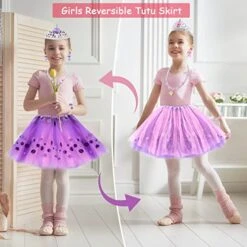 Princess Dress Up Shoes And Jewelry Boutique -Girls Pretend Play Set W Cloak & Tutu Skirt, 3 Pairs Princess Shoes Pretend Jewelry Accessories Girls Toddlers Beauty Birthday Gifts Princess Toys Years3+ -Folkmanis Toys Shop 51KiDKQ4RhL