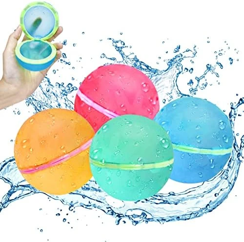 12 Pcs Reusable Water Balloons, Self Sealing Quick Fill, Water Bomb Splash Balls Rapid Fill Balloon With Storage Bag, Summer Toys Outdoor Games For Kids Adults Beach Pool Party 10 12 Pcs Reusable Water Balloons, Self Sealing Quick Fill, Water Bomb Splash Balls Rapid Fill Balloon With Storage Bag, Summer Toys Outdoor Games For Kids Adults Beach Pool Party - Image 8