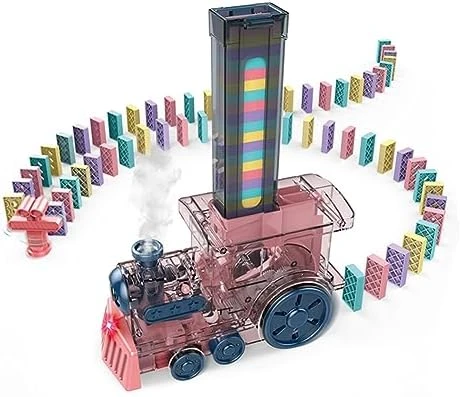 Starhjy Train Deal Toys Automatic Domino Model Early Educational Toys Blocks Building Stacking Toy Gifts 10 Starhjy Train Deal Toys Automatic Domino Model Early Educational Toys Blocks Building Stacking Toy Gifts - Image 8