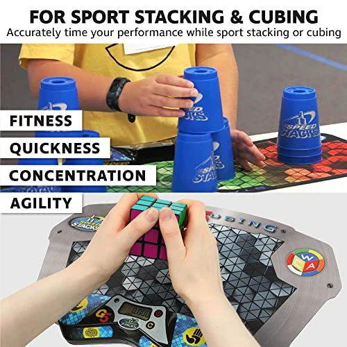 Speed Stacks | G5 Timer | Endorsed By Sport Stacking And Cubing Associations | Accuracy To 0.001 Seconds, Batteries Included 4 Speed Stacks | G5 Timer | Endorsed By Sport Stacking And Cubing Associations | Accuracy To 0.001 Seconds, Batteries Included - Image 2