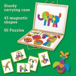 MindWare Imagination Patterns- Creative, Magnetic Play With Patterned Shapes! -Folkmanis Toys Shop 51L0L7cMhdL
