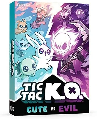 Unstable Games - Tic Tac K.O. : Cute Vs. Evil Base Game - Quick-to-Learn Team Card Game For Kids, Teens, & Adults - Adorably Ruthless Twist On Tic Tac Toe - 2-4 Players Ages 8+ - Great For Game Night 5 Unstable Games - Tic Tac K.O. : Cute Vs. Evil Base Game - Quick-to-Learn Team Card Game For Kids, Teens, & Adults - Adorably Ruthless Twist On Tic Tac Toe - 2-4 Players Ages 8+ - Great For Game Night - Image 3