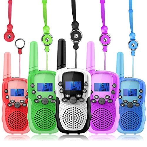 Wishouse Walkie Talkies 5 Pack Long Range, Family Wearable Radio For Kids Adults,Girls Boys Army Toys With Flashlight Lanyards For Outdoor Camping Games Cosplay Xmas Birthday Gift Children 3 Wishouse Walkie Talkies 5 Pack Long Range, Family Wearable Radio For Kids Adults,Girls Boys Army Toys With Flashlight Lanyards For Outdoor Camping Games Cosplay Xmas Birthday Gift Children