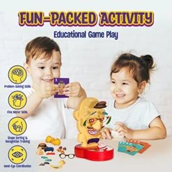 PlayRoute Funny Face Pop Up Game | Fun Board Game For Kids Ages 4-6-8 And Up | Preschool & Family Pop Up Toy Game For Girls And Boys 13 PlayRoute Funny Face Pop Up Game | Fun Board Game For Kids Ages 4-6-8 And Up | Preschool & Family Pop Up Toy Game For Girls And Boys -Folkmanis Toys Shop 51LFxvgclUL