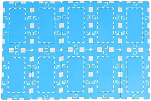 Jojofuny 20 Pcs Texas Mahjong Chip, Blank Props Rectangular Poker Markers Coins Board European Cut Game For And Gambling Party Favor Chips Style Toys Size Chips- Table Roker Plaques Plaque 8 Jojofuny 20 Pcs Texas Mahjong Chip, Blank Props Rectangular Poker Markers Coins Board European Cut Game For And Gambling Party Favor Chips Style Toys Size Chips- Table Roker Plaques Plaque - Image 6