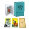 OREIKWEE Tarot Cards With Case,Full Size 78pcs Tarot Cards Deck, Classic Tarot Cards For Beginners With Tarot English Guidebook And Leather Tarot Case/Holder(4.9 X 2.9 X 1.25) 2 OREIKWEE Tarot Cards With Case,Full Size 78pcs Tarot Cards Deck, Classic Tarot Cards For Beginners With Tarot English Guidebook And Leather Tarot Case/Holder(4.9 X 2.9 X 1.25) -Folkmanis Toys Shop 51LQMg4Dn8L