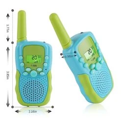 Toys For Boys And Girls Aged3-12:22-Channel2-Way Radio Walkie Talkies With Backlit LCD Screen, LED Flashlight, And VOX Function, Ideal For Outdoor, Camping, And Hiking Communication. 13 Toys For Boys And Girls Aged3-12:22-Channel2-Way Radio Walkie Talkies With Backlit LCD Screen, LED Flashlight, And VOX Function, Ideal For Outdoor, Camping, And Hiking Communication. -Folkmanis Toys Shop 51LVgh88NhL