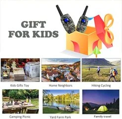 Retevis RT628 Walkie Talkies For Kids, Camo Walkie Talkies Toys For 5-13 Boys Girls, VOX 22 Channels Long Range, 2 Way Radios For Outdoor Holiday Trips Camping Adventure(4 Pack,Camouflage) 7 Retevis RT628 Walkie Talkies For Kids, Camo Walkie Talkies Toys For 5-13 Boys Girls, VOX 22 Channels Long Range, 2 Way Radios For Outdoor Holiday Trips Camping Adventure(4 Pack,Camouflage) -Folkmanis Toys Shop 51LjKV0xOkS