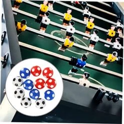 Kisangel 24 Pcs Football Machine Ball Mini Footballs For Kids Kid Soccer Ball Professional Soccer Ball Foosball Tabletop Game Mini Soccer Replacement Foosballs Table Football Accessories -Folkmanis Toys Shop 51Lm80KyOdL