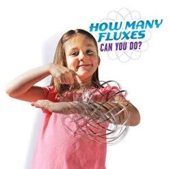 Original GeoFlux Mesmerizing 3-D Kinetic Sculpture & Interactive Spring Toy (Duo: 1 Large + 1 Finger-Size) -Folkmanis Toys Shop 51M7Z0f4JmL