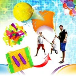 JA-RU KAOS Water Balloon Launcher Slingshot Toy (2 Launcher Set) W/ 30 Water Balloons & 1 Quick Fill Nozzle. Long Range Water Bombs Catapult For Kids & Adults. Summer Party Game & Activities. 181-2s 11 JA-RU KAOS Water Balloon Launcher Slingshot Toy (2 Launcher Set) W/ 30 Water Balloons & 1 Quick Fill Nozzle. Long Range Water Bombs Catapult For Kids & Adults. Summer Party Game & Activities. 181-2s -Folkmanis Toys Shop 51MCi8PtD9S