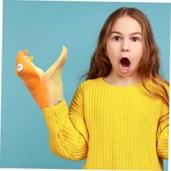 Operitacx 8 Pcs Hand Puppet Hand Puppets For Kids Blue Toy Puzzle Toys Theater Puppet Doll Puppet Show Games Simulated Puppets Toy Snake Puppet For Kids Puppet Playthings Snake Puppet Toy -Folkmanis Toys Shop 51MKN6JFjBL