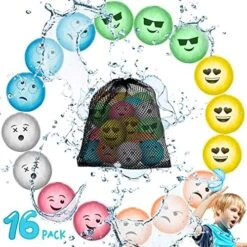 Reusable Water Bomb Balloons,Quick To Fill Self-Sealing Silicone Water Ball Suitable For Children Adults For Outdoor Water Games And Activities During Summer Summer Party Swimming Pools Activit -Folkmanis Toys Shop 51MLLefAc4L. AC