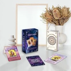 IXIGER Tarot Cards Set With Guide Book,Tarot Cards For Beginners,Tarot Cards Deck With Meanings On Them,Learning Tarot Deck Fortune Telling Game With Velvet Tarot Bag 9 IXIGER Tarot Cards Set With Guide Book,Tarot Cards For Beginners,Tarot Cards Deck With Meanings On Them,Learning Tarot Deck Fortune Telling Game With Velvet Tarot Bag -Folkmanis Toys Shop 51MczbCeMcL