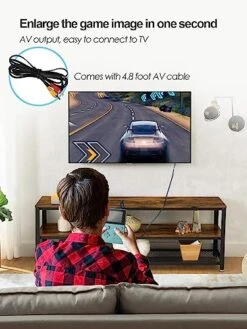 Fadist Handheld Game Console, Portable Retro Game Console, Built In 1000+ Classic Games,IdeIdeal Gift For Kids, Friend -Folkmanis Toys Shop 51Mg6jCNrqL