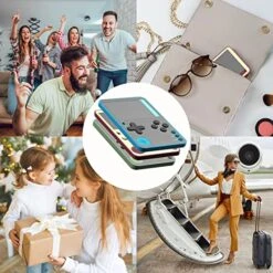 Lcnylfjs Handheld Game Console 500 Classic Games 2.4" LCD Portable Retro Video Mini Game Console Rechargeable Great Gift For Kids And Adults(red) 9 Lcnylfjs Handheld Game Console 500 Classic Games 2.4" LCD Portable Retro Video Mini Game Console Rechargeable Great Gift For Kids And Adults(red) -Folkmanis Toys Shop 51MgHautH1L