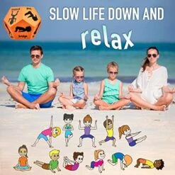 Covelico Fun Kids Yoga - Yoga Cards For Kids And Yoga Dice For Kids - Physical Education Equipment And Classroom Exercises - Yoga Games For Children, Kids Fitness 10 Covelico Fun Kids Yoga - Yoga Cards For Kids And Yoga Dice For Kids - Physical Education Equipment And Classroom Exercises - Yoga Games For Children, Kids Fitness -Folkmanis Toys Shop 51MjF46A4pL