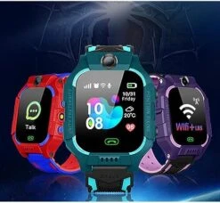 Children's Smart Watch For Girl Boy, Built-in Puzzle Game Voice Chat Alarm Clock Camera Weather Christmas Birthday Gift For 3-12 Years Kids (Purple) -Folkmanis Toys Shop 51Mn3anDI6L. AC