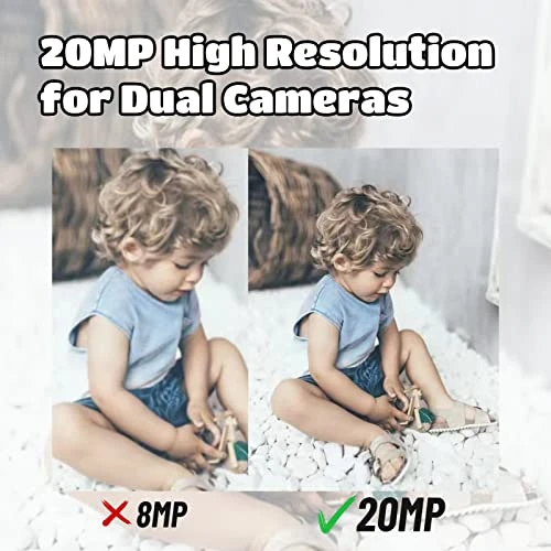 KOWVOWZ Kids Selfies Camera Toys 20MP For 3-9 Year Old Boys And Girls With 32GB SD Card (Pink) 4 KOWVOWZ Kids Selfies Camera Toys 20MP For 3-9 Year Old Boys And Girls With 32GB SD Card (Pink) - Image 2