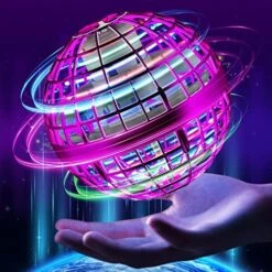 Flying Orb Ball Toy 2023 Upgraded, Hover Orb Ball With Lights, Hand Controlled Flying Spinner Mini Drone Ball, Magic Boomerang Ball Drone, Cool Toys Birthday Gift For Kids Adults Indoor Outdoor (Blue) -Folkmanis Toys Shop 51Mp0Xd9UvL. AC