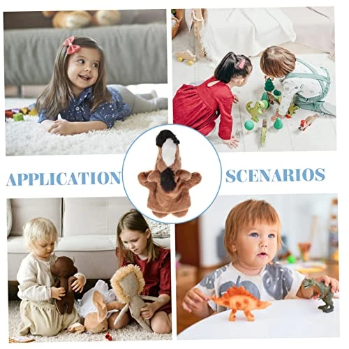 Storytelling Puppet 2pcs Hand Puppet Early Education Toy Toddler Toys Toddlers Toys Fairy Tale Toy Decorate Adorable Horse Hand Puppet Plush Puppets For Kid Parent-Child 6 Storytelling Puppet 2pcs Hand Puppet Early Education Toy Toddler Toys Toddlers Toys Fairy Tale Toy Decorate Adorable Horse Hand Puppet Plush Puppets For Kid Parent-Child - Image 4