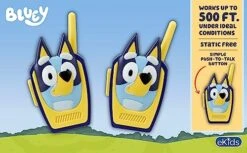 Ekids Bluey Toy Walkie Talkies For Kids, Indoor And Outdoor Toys For Kids And Fans Of Bluey Toys For Boys And Girls -Folkmanis Toys Shop 51MxlSS4SOL