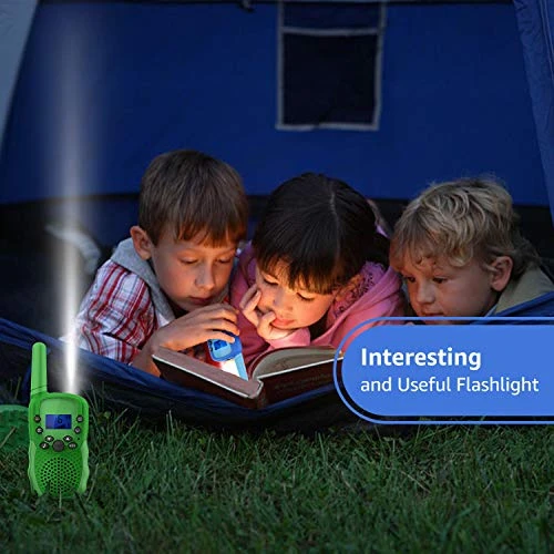 Wishouse Walkie Talkies 5 Pack Long Range, Family Wearable Radio For Kids Adults,Girls Boys Army Toys With Flashlight Lanyards For Outdoor Camping Games Cosplay Xmas Birthday Gift Children 6 Wishouse Walkie Talkies 5 Pack Long Range, Family Wearable Radio For Kids Adults,Girls Boys Army Toys With Flashlight Lanyards For Outdoor Camping Games Cosplay Xmas Birthday Gift Children - Image 4