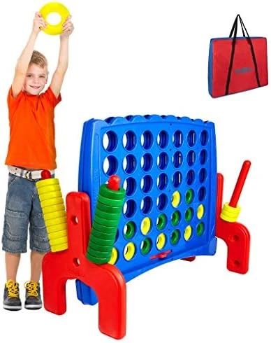 Giant 4 To Score In A Row With Storage Carry Bag Included - Almost 3'-Ft High - Large For Indoor And Outdoor: Any Weather Connect Game For Family Fun - Quick To Assemble 9 Giant 4 To Score In A Row With Storage Carry Bag Included - Almost 3'-Ft High - Large For Indoor And Outdoor: Any Weather Connect Game For Family Fun - Quick To Assemble - Image 7
