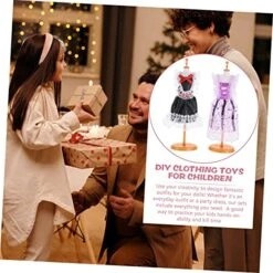 Ifundom 3 Sets Gauze Skirt Material Package Kids Outfits Kids Playsets Girl Dolls Girls Fashion Design Games Flower Trim Ribbons Doll Clothing Toys For Teen Girls Fashion Design Kit Cute -Folkmanis Toys Shop 51NAQeEWfNL